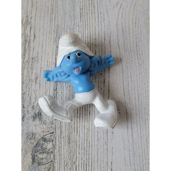 McDonald's 2013 peyo smurf clumsy toy figure - Picture 1 of 6